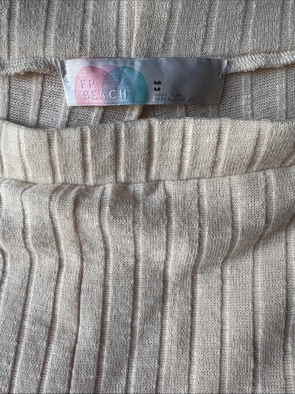 Free People vertical ribbed